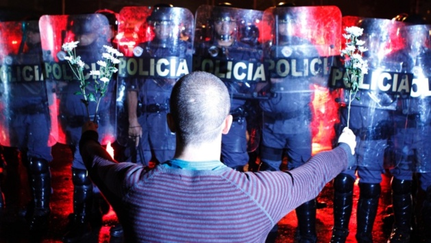 11 juin 2013 - São Paulo. Crédit Photo -- Michel Filho/Agência O Globo