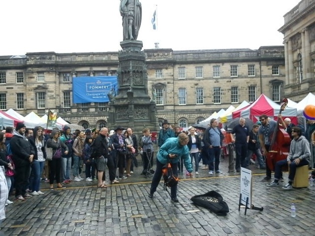 Street Acts on the Royal Mile | Credits: Katrin Heilmann/Le Journal International