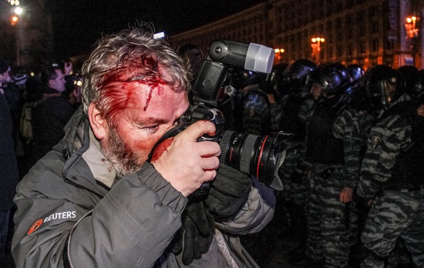 Gleb Garanich, photographe de Reuters blessé par le Berkut | © Reuters